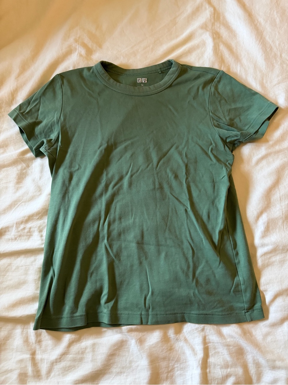 Green Uniqlo Shirt
